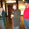 Scott, with Ray Ball Sr. and Ray Ball Jr, of the 7th Buffalo Regiment (photo credit: Anna Frank)